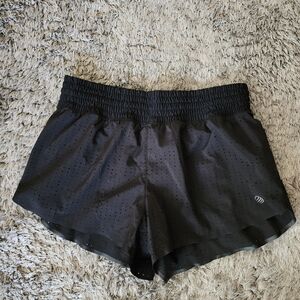 MPG Black Perforated Women's Athletic Shorts